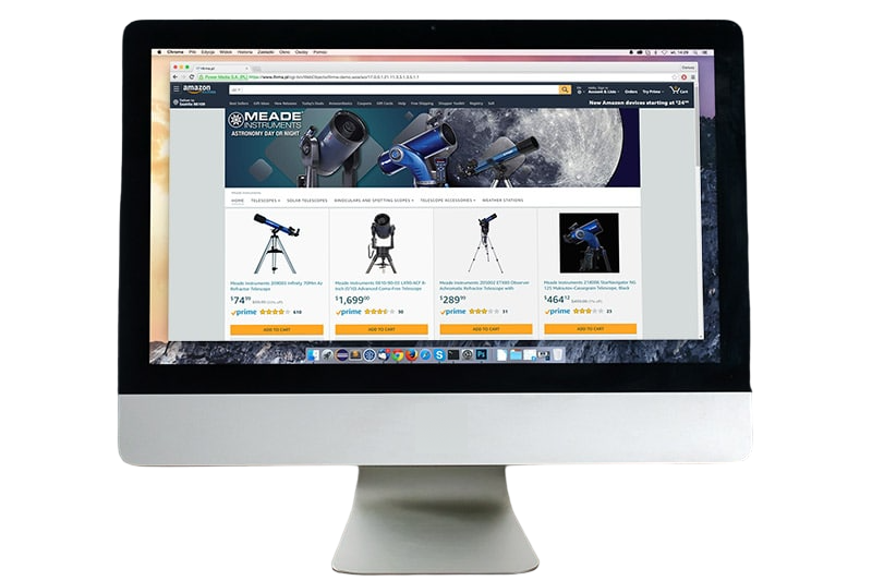 Amz studio landing page image